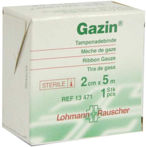 Mullbinden zur Tamponade Steril 2cmx5m