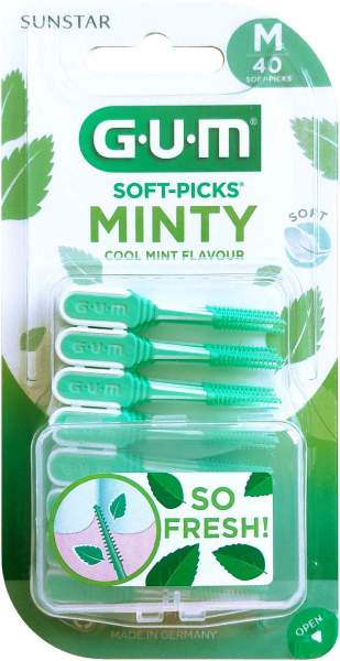 Gum Soft-Picks Minty Medium 40 Stück