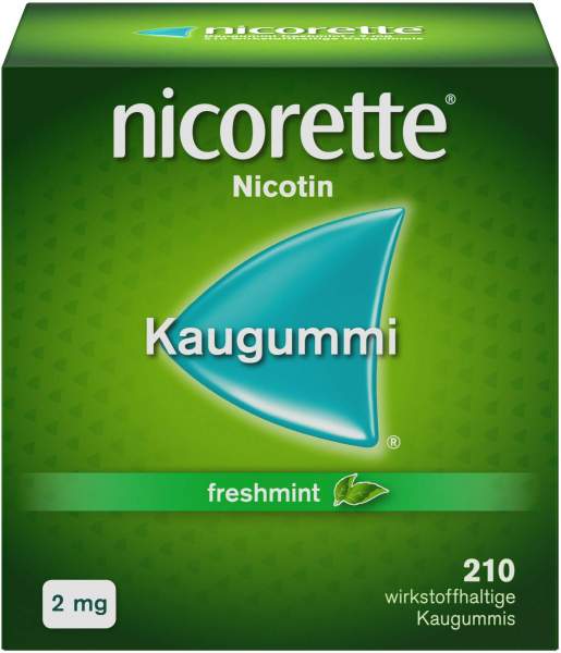 Nicorette 2 mg freshmint 210 Kaugummis