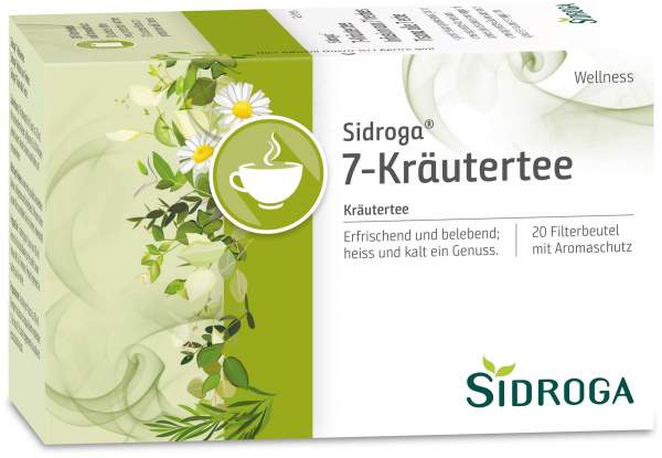 Sidroga Wellness 7-Kräutertee 20 Filterbeutel
