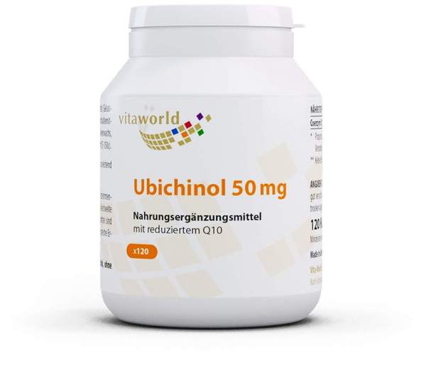 Ubichinol 50 mg 120 Kapseln