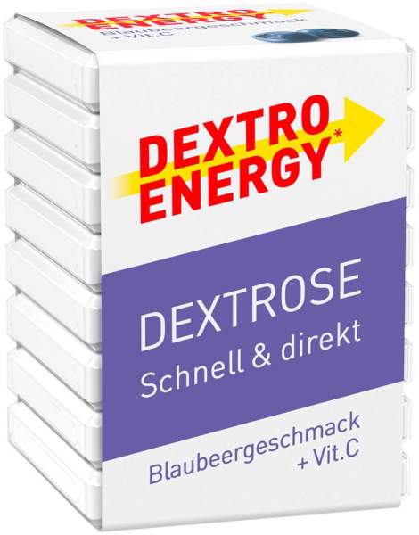 Dextro Energy Blaubeere Würfel 1 Stück