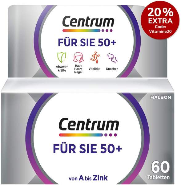 Centrum Für Sie 50+ Capletten 60 Tabletten