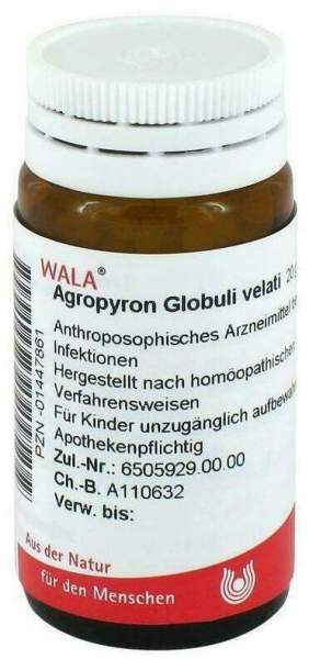 Wala Agropyron 20 G Globuli Velati