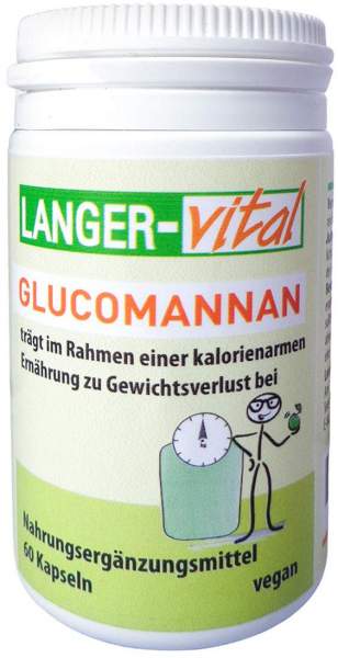 Glucomannan 500 mg Kapseln
