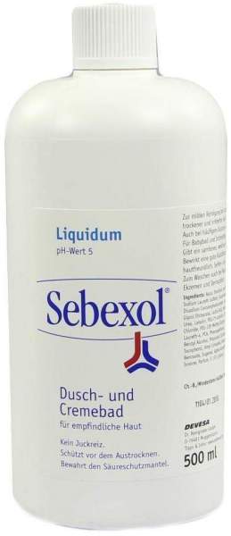 Sebexol Liquidum Dusch- und Cremebad 500 ml Bad