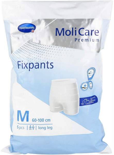 Molicare Premium Fixpants long leg Gr. M 5 Stück