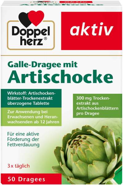 Doppelherz Galle Artischocke 50 Tabletten
