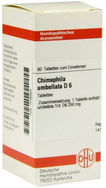 Dhu Chimaphila Umbellata D6 Tabletten