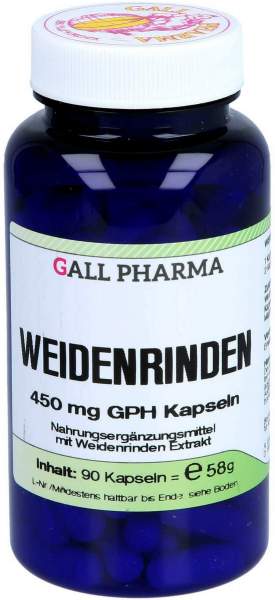 Weidenrinden 450 mg Gph 90 Kapseln