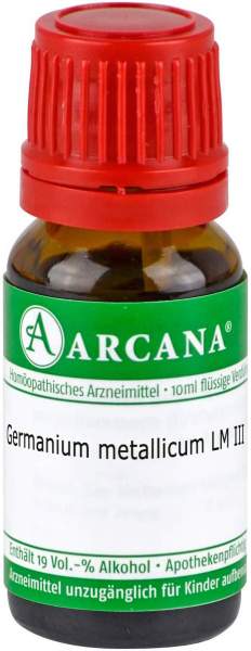 Germanium metallicum LM 3 Dilution 10 ml