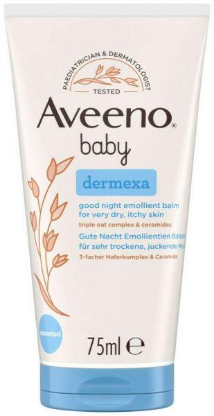 Aveeno baby Dermexa Gute Nacht Emollientien Balsam 75 ml