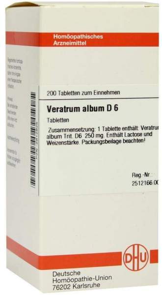 Veratrum Album D6 Dhu 200 Tabletten