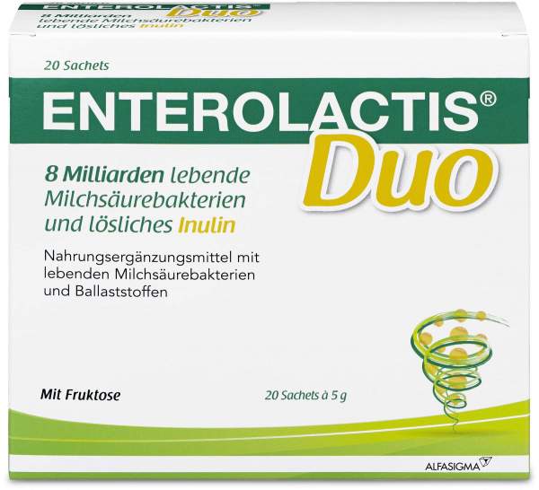 Enterolactis Duo Pulver Sachets 20 X 5 G