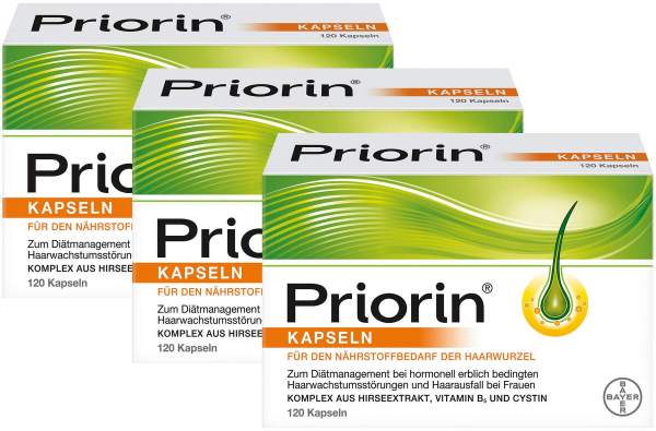 Priorin Kapseln 3 x 120 Stück