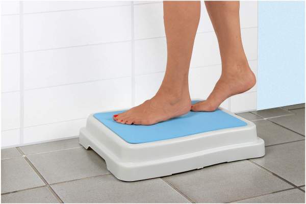 Universal Trittstufe Einstiegshilfe Braun Antislip