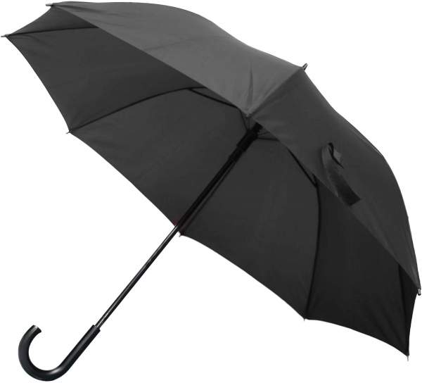 Sturm Regenschirm 65 cm grau