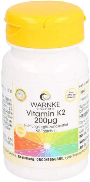Vitamin K2 200 m63g 60 Tabletten