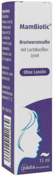 MamBiotic Brustwarzensalbe 15 ml