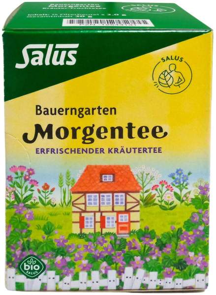 Bauerngarten Tee Morgentee Kräutertee Salus Filterbeutel 15 Stück