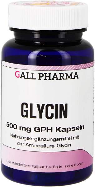 Glycin 500 mg Gph 120 Kapseln