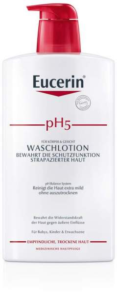 Eucerin pH5 Waschlotion 1000 ml mit Pumpe empfindliche Haut