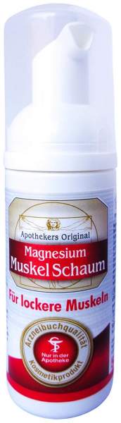 Magnesium Muskelschaum Apothekers Original 50 ml