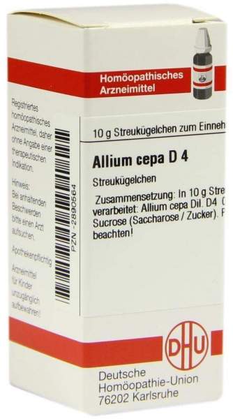 Dhu Allium Cepa D4 Globuli