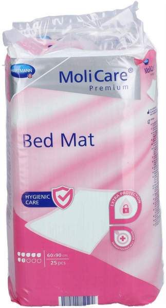 Molicare Premium Bed Mat 7 Tropfen 60 x 90 cm 4 x 25 Stück