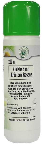 Kleie Bad Mit Kräutern