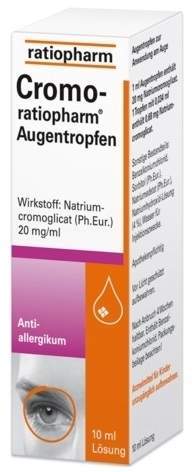 Cromo ratiopharm 10 ml Augentropfen