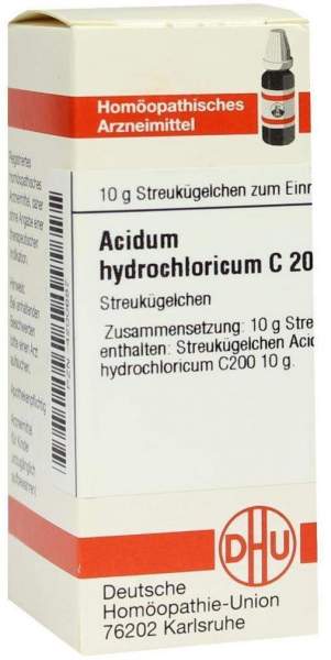 DHU Acidum Hydrochloricum C 200 Globuli