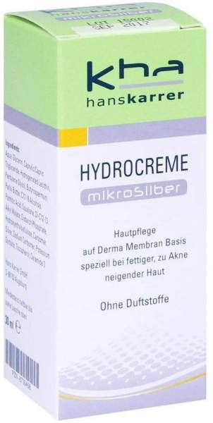 Hans Karrer Hydrocreme Mikrosilber 30 ml Creme