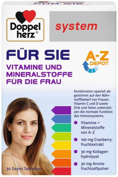 Doppelherz system Für Sie 30 Tabletten