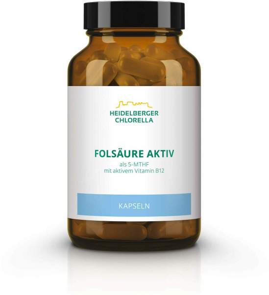 Folsäure Aktiv Plus Vitamin B12 Aktiv Kapseln 120 Stück