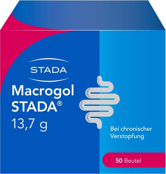 Macrogol Stada 13,7 G Pulver 50 Beutel
