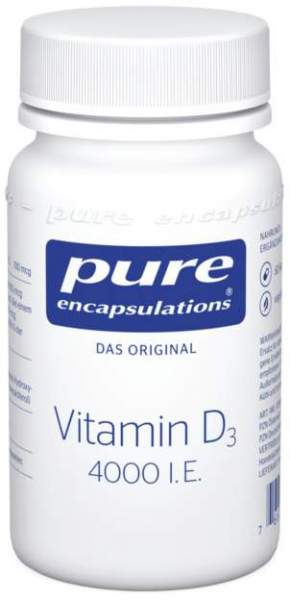Pure Encalsulations Vitamin D3 4000 I.E. 60 Kapseln