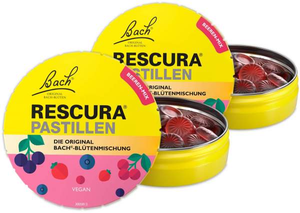 Bach Original Rescura Beeren-Mix 2 x 50 g Pastillen