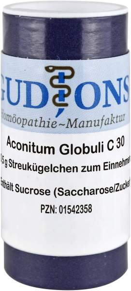 Aconitum C 30 Einzeldosis Globuli 0,5 G