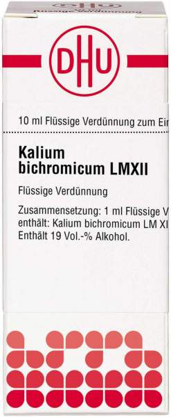 Dhu Kalium Bichromicum Lmxii Dilution 10 ml