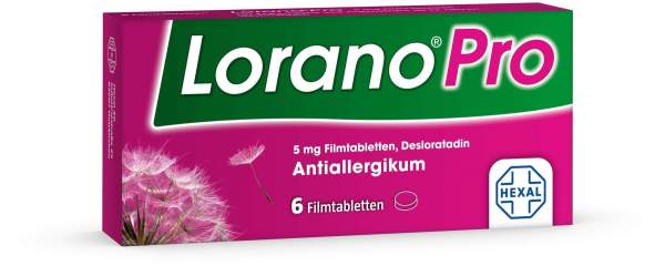 Lorano Pro 5 mg 6 Filmtabletten