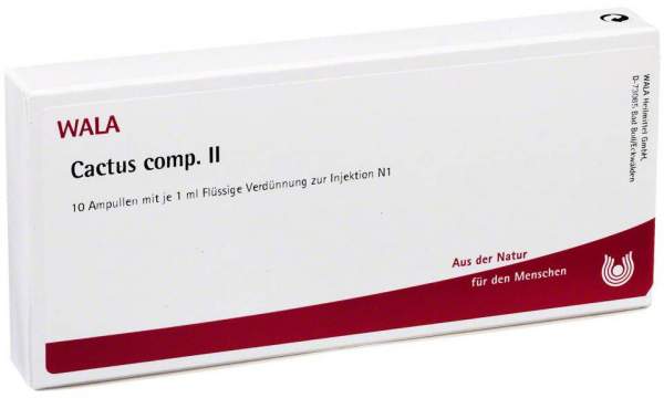 DHU Wala Cactus Comp. II 10 X 1 ml Ampullen