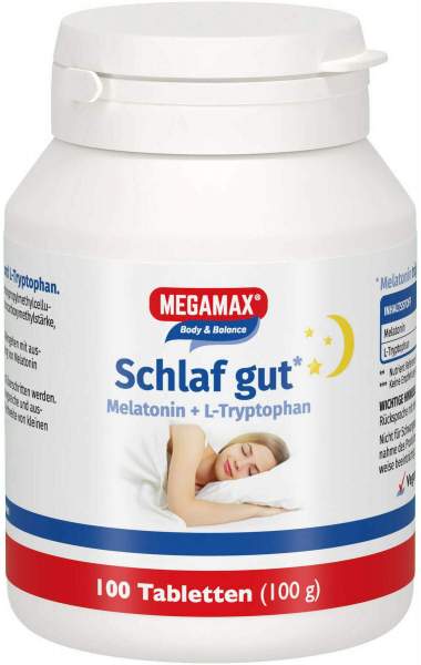 Schlaf Gut Melatonin+l-Tryptophan Tabletten
