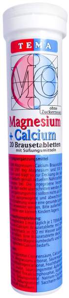 Magnesium + Calcium Brausetabletten