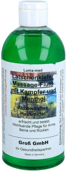 Massage-Fluid Latschenkiefer Kampfer Menthol 500 M