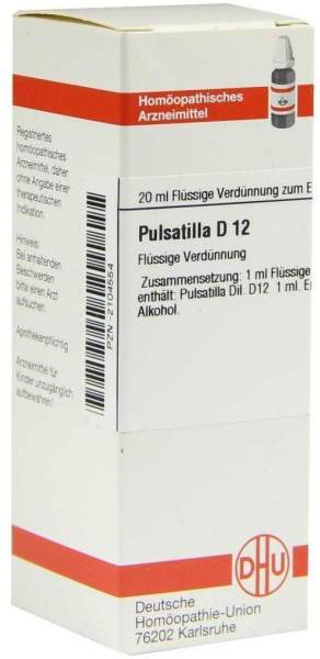 Dhu Pulsatilla D12 20 ml Dilution