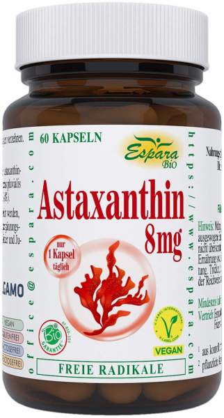 Astaxanthin 8 mg Bio 60 Kapseln