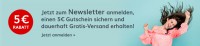 Zum Newsletter anmelden und keine Angebote mehr verpassen!