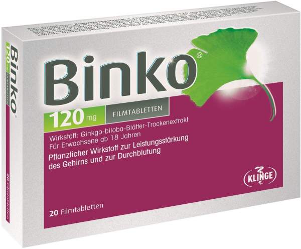 Binko 120 mg 20 Filmtabletten