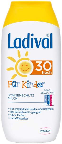 Ladival Sonnenschutz Milch für Kinder LSF 30 200 ml